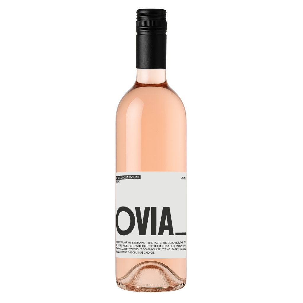 Rosé tiché dealkoholizované víno